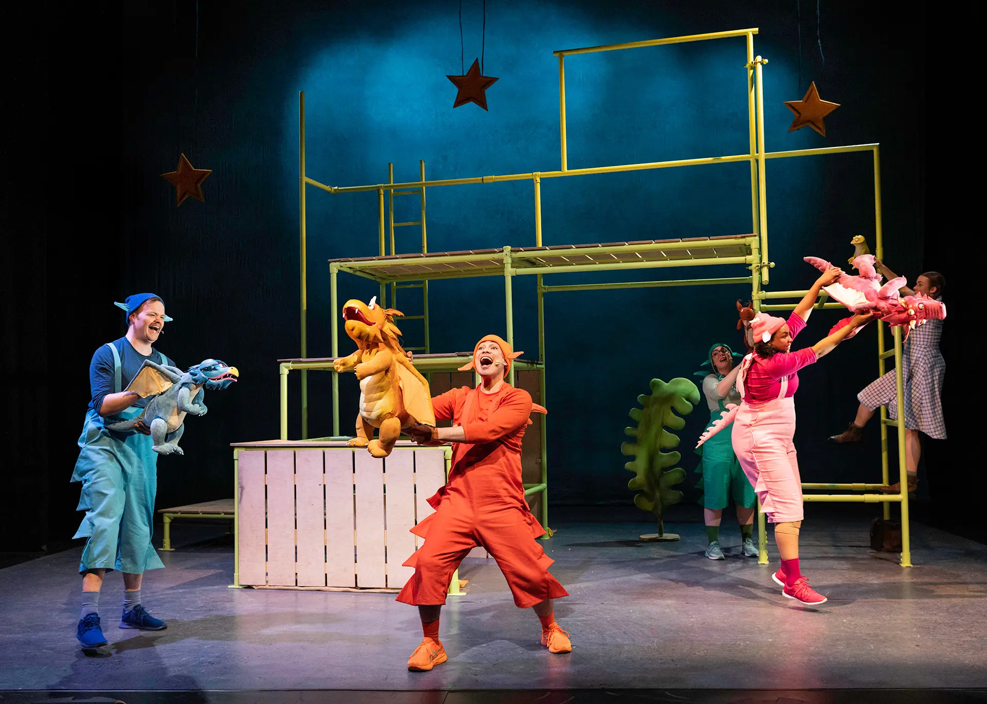 Photos of previous Zog live on Stage cast. Photography by Mark Senior