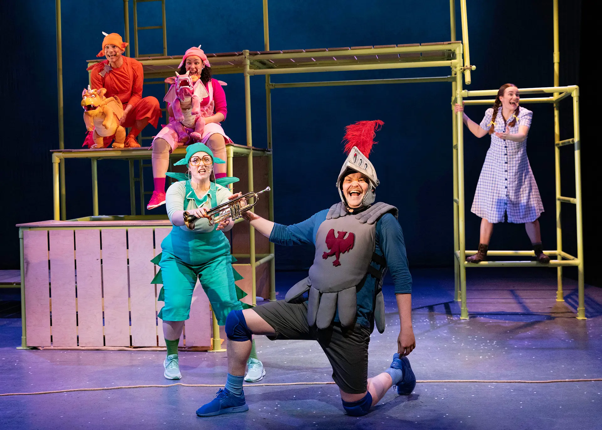 Photos of previous Zog live on Stage cast. Photography by Mark Senior
