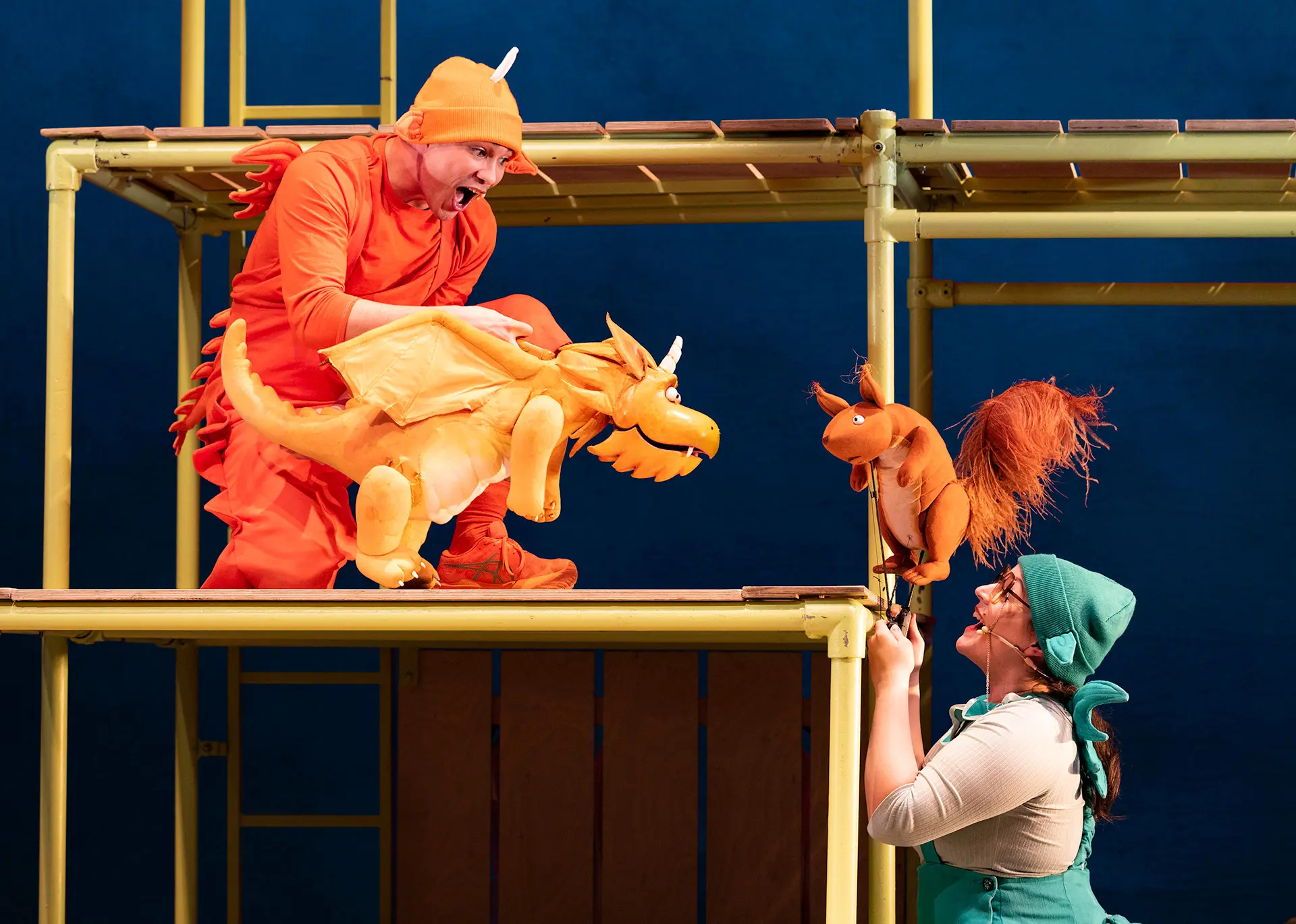 Photos of previous Zog live on Stage cast. Photography by Mark Senior