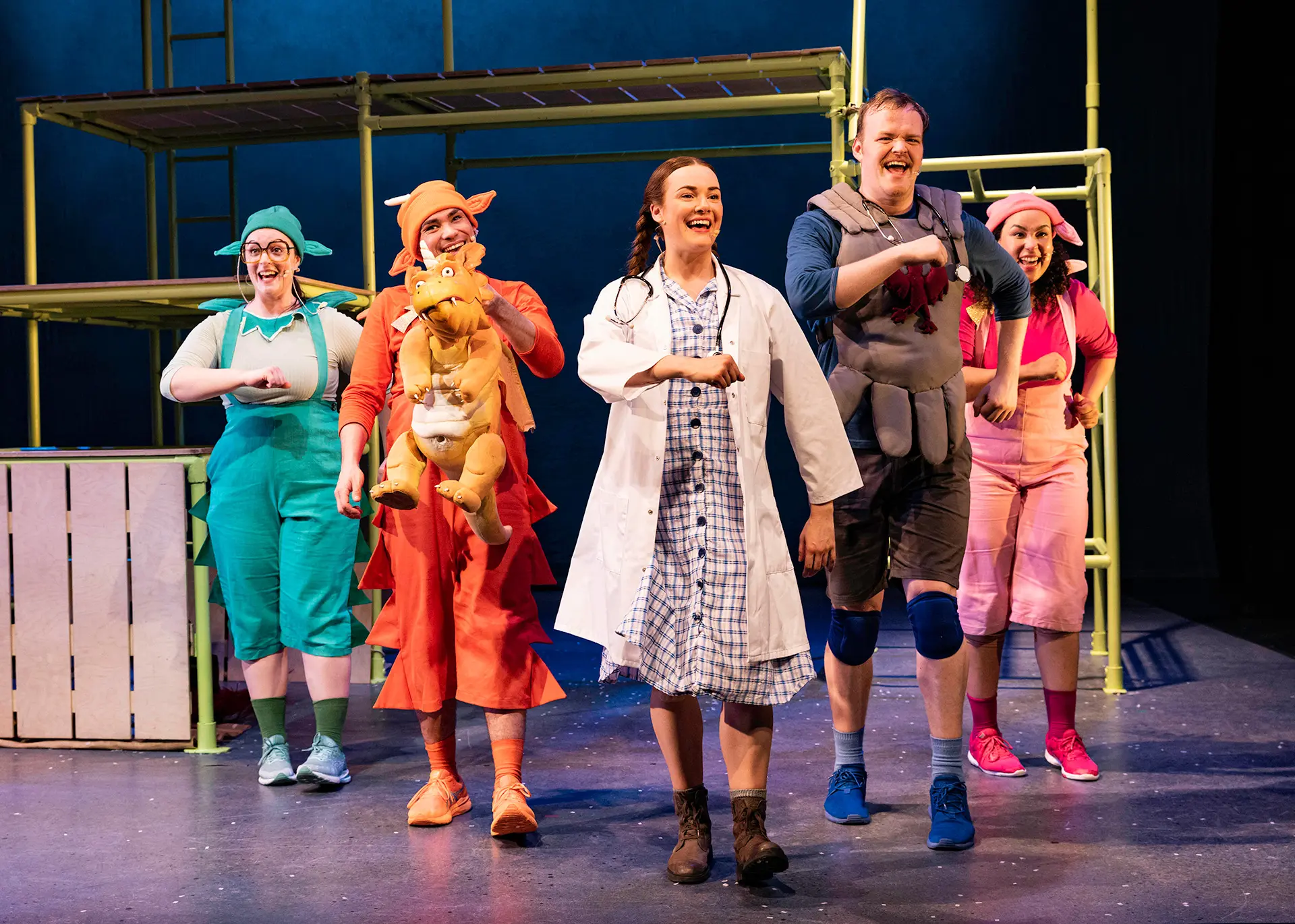 Photos of previous Zog live on Stage cast. Photography by Mark Senior